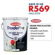 Plascon 20L Trade Pro Plaster Primer(Solvent Based)