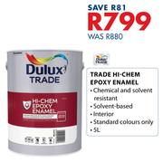Dulux 5L Trade Hi-Chem Epoxy Enamel