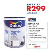 Dulux 5L Acrylic PVA