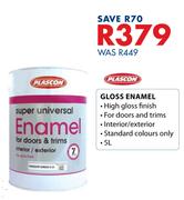 Plascon 5L Gloss Enamel