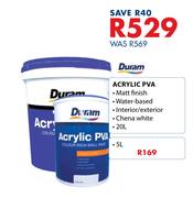 Duram 5Ltr Acrylic PVA
