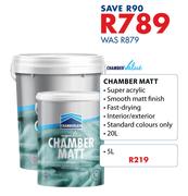 Chamber Value 20Ltr Chamber Matt 