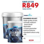 Chamber Value 5Ltr Chamber Velvet 