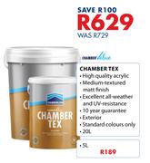 Chamber Value 20Ltr Chamber Tex