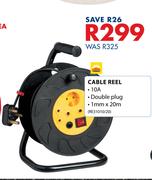10A Cable Reel 1mm x 20m RE31010/20