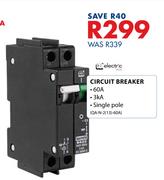 CBI Electric 60A Circuit Breaker QA-N-2(13)-60A