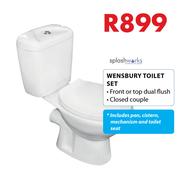 SplashWorks Wensbury Toilet Set 