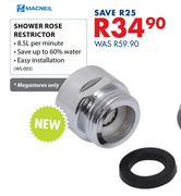 Macneil Shower Rose Restrictor WS-003