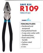 Chamber Value Fencing Pliers