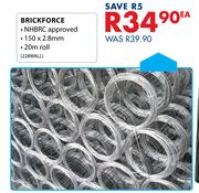 Brickforce 150 x 2.8mm, 20m Roll (NHBRC Approved)-Each