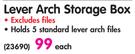  Lever Arch Storage Box