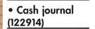 Croxley A4 Bookkeeping Book Cash Journal-Each