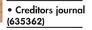 Croxley A4 Bookkeeping Book Creditors Journal-Each