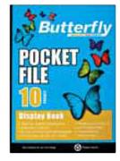 Butterfly A4 Pocket File 30 Pocket-Each