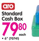 Aro Standard Cash Box 6"-Each