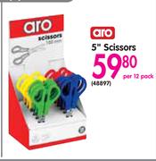 Aro 5" Scissors-Per 12 Pack