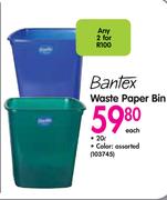 Bantex Waste Paper Bin-2's