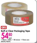 Aro Buff Or Clear Packing Tape-Each