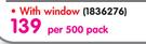  Aro Seal-Easi Envelopes-Per 500 Pack