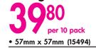 Aro Adding Machine Paper Rolls-57mmx57mm Per 10 Pack