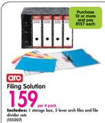 Aro Filing Solution-Per 4 Pack