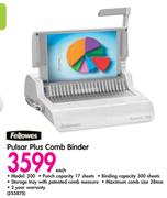 Fellowes Pulsar Plus Comb Binder-Each
