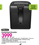 Fellowes Powershred Shredder 63Cb-Each
