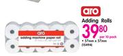 Aro Adding Rolls 57mmx57mm-Per 10 Pack