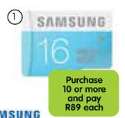 Samsung 16GB Micro SD Card