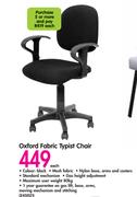 Oxford Fabric Typist Chair