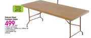 Deluxe Steel Canteen Table-Each