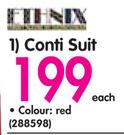 Conti Suit Each
