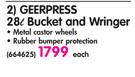 Geerpress 28ltr Bucket And Wringer Each