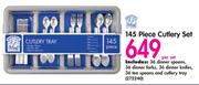 145 Piece Cutlery Set-Per Set