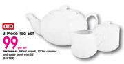 Aro 3 Piece Tea Set-Per Set