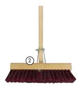 Addis 35cm Industrial Gutter Sweeper Each
