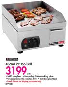 Anuil 40cm Flat Top Grill Each
