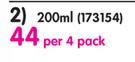 Aro Chafing 200ml Dish Fuel-Per 4 Pack