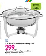 3.7ltr Multi-Functional Chafing Dish Each