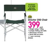 Camp Master Director 200 Chair Each