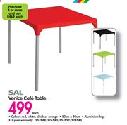 Sal Venice Cafe Table Each