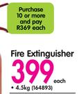 Fire Extinguisher-4.5kg Each