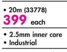 Selectrix 20m Extension Lead Each