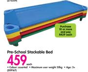 Pre-School Stackable Bed-Each