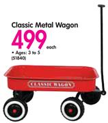 Classic Metal Wagon-Each