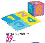Baby Eva Floor Mat 0-9-Each