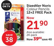 Steadtler Noris Colour Pencils 12+2 Free Pack-Per Pack