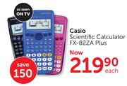 Casio Scientific Calculator FX-82ZA Plus-Each