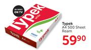 Typek A4 500 Sheet Ream