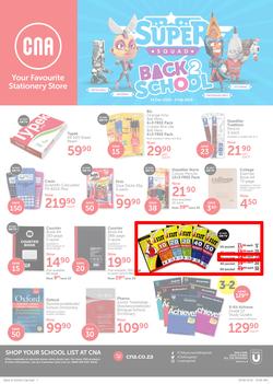 CNA : Back To School (14 Dec 2018 - 3 Feb 2019), page 1